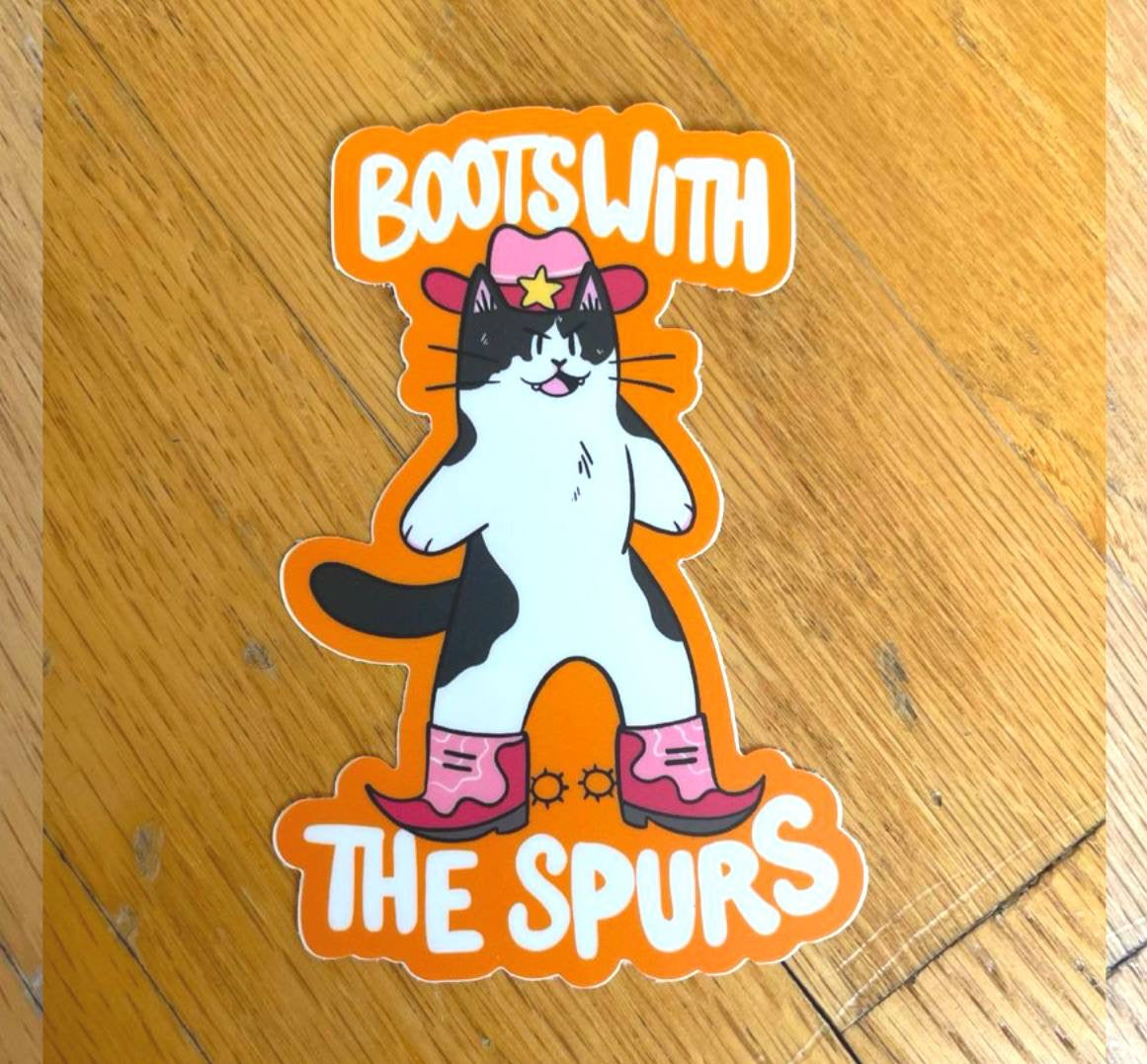 Boots with the Spurs | Sticker
