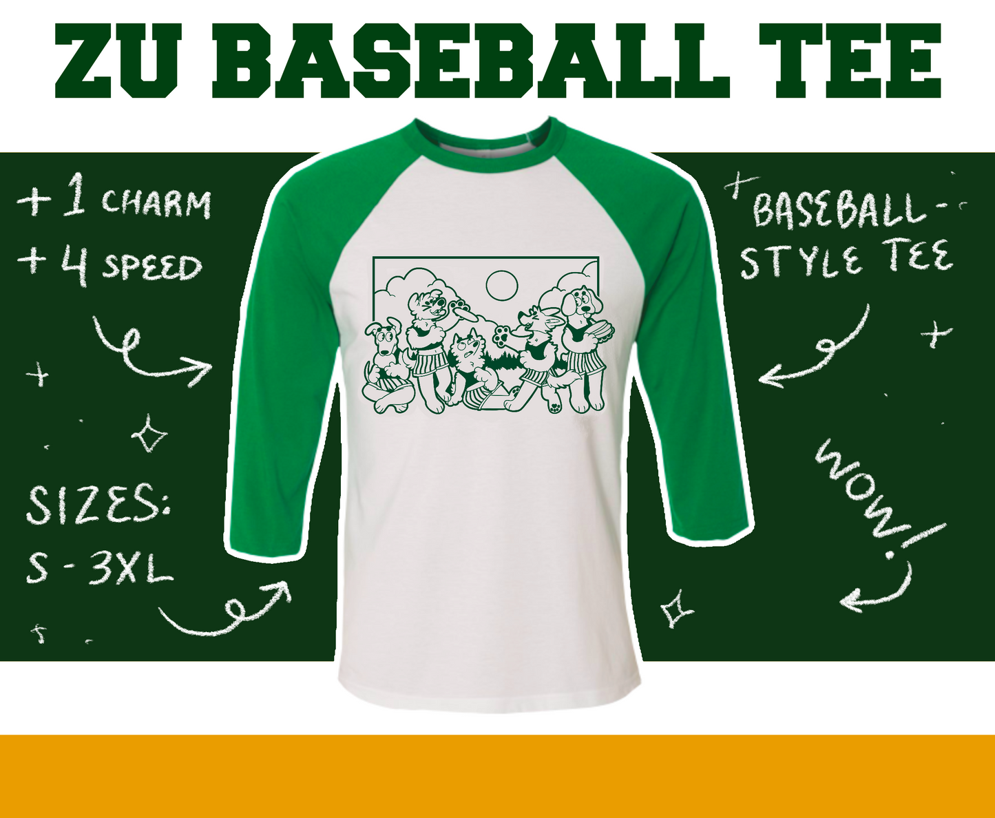 Fetch | Baseball T-Shirt