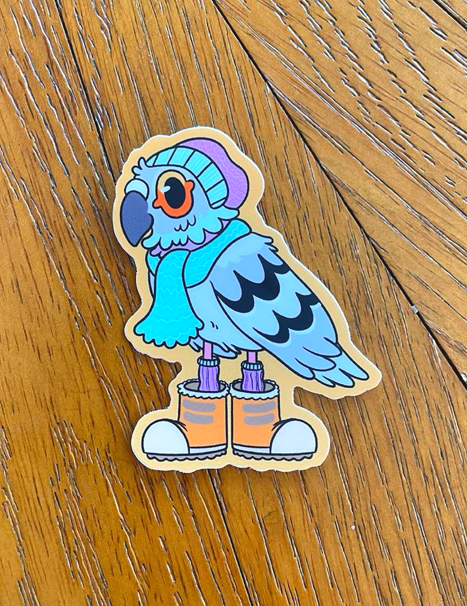 Pigeon Fashionista | Sticker