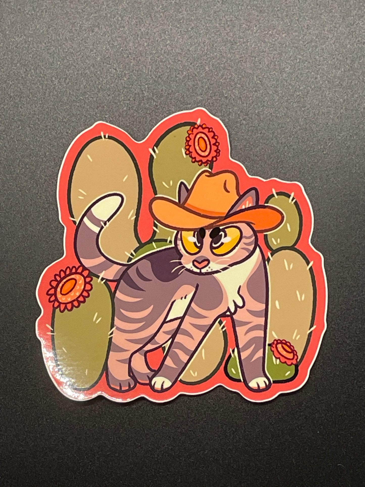 Cactus Cat | Sticker