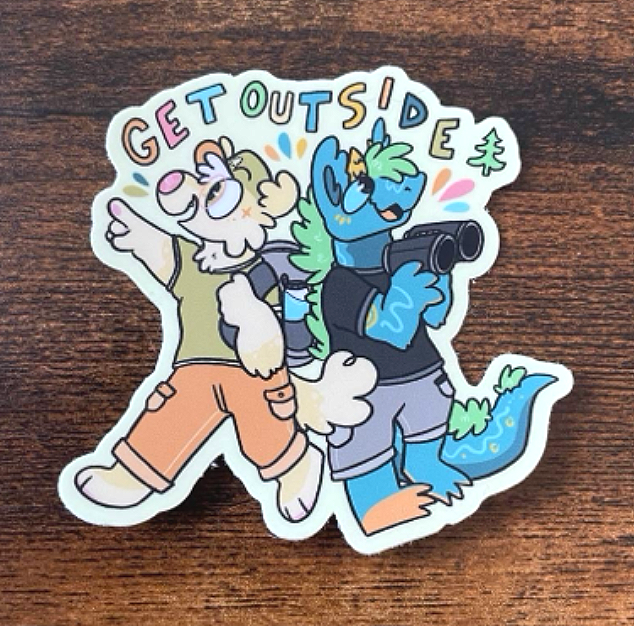 Get Outside | Sticker