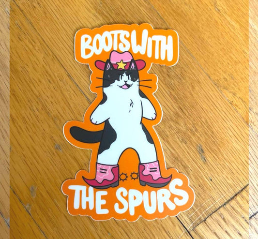 Boots with the Spurs | Sticker