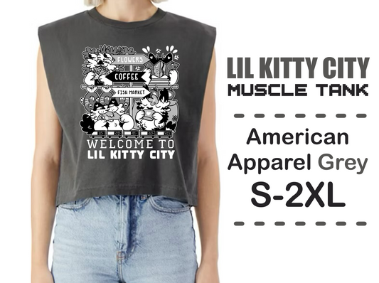Lil Kitty City | Muscle Tee