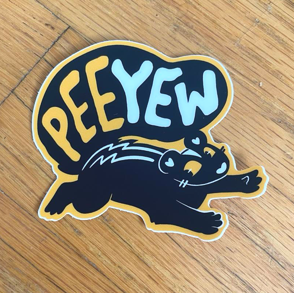 Peeyew Skunk | Sticker