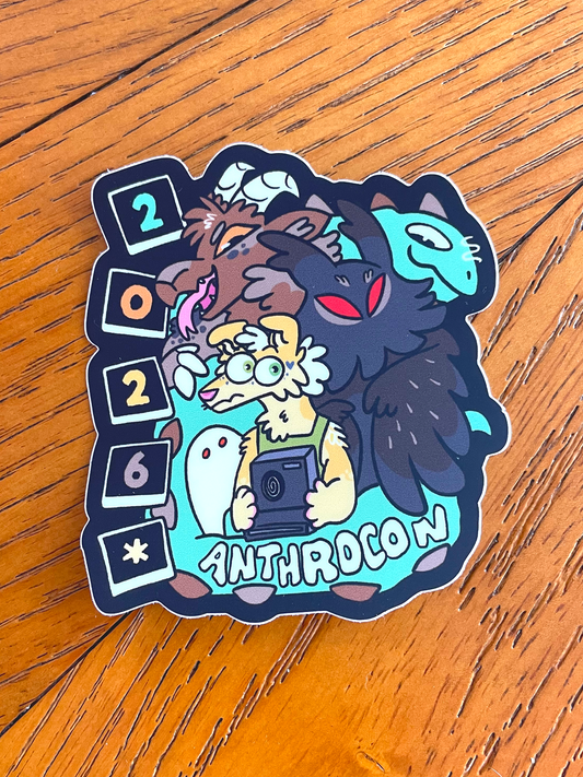 Anthrocon 2026 | Sticker