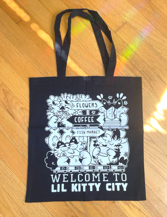 Lil Kitty City | Tote Bag