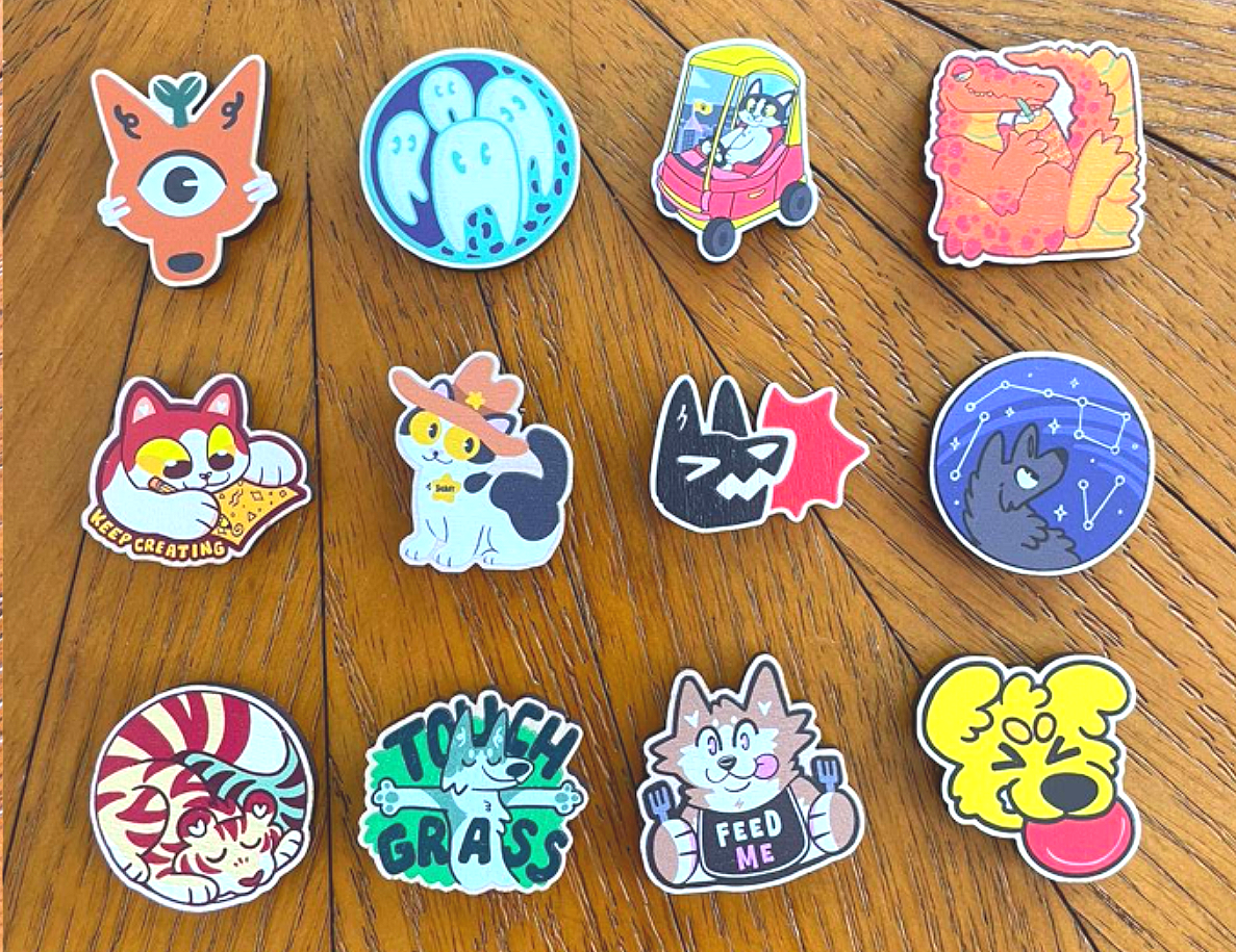 Wooden Magnets