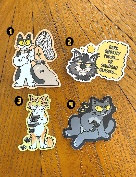 Kitty Cryptid Hunters | Sticker