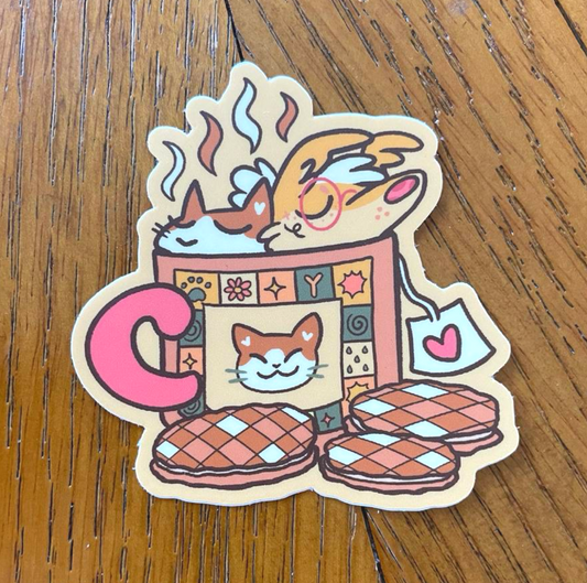 Cuppa Pals | Sticker