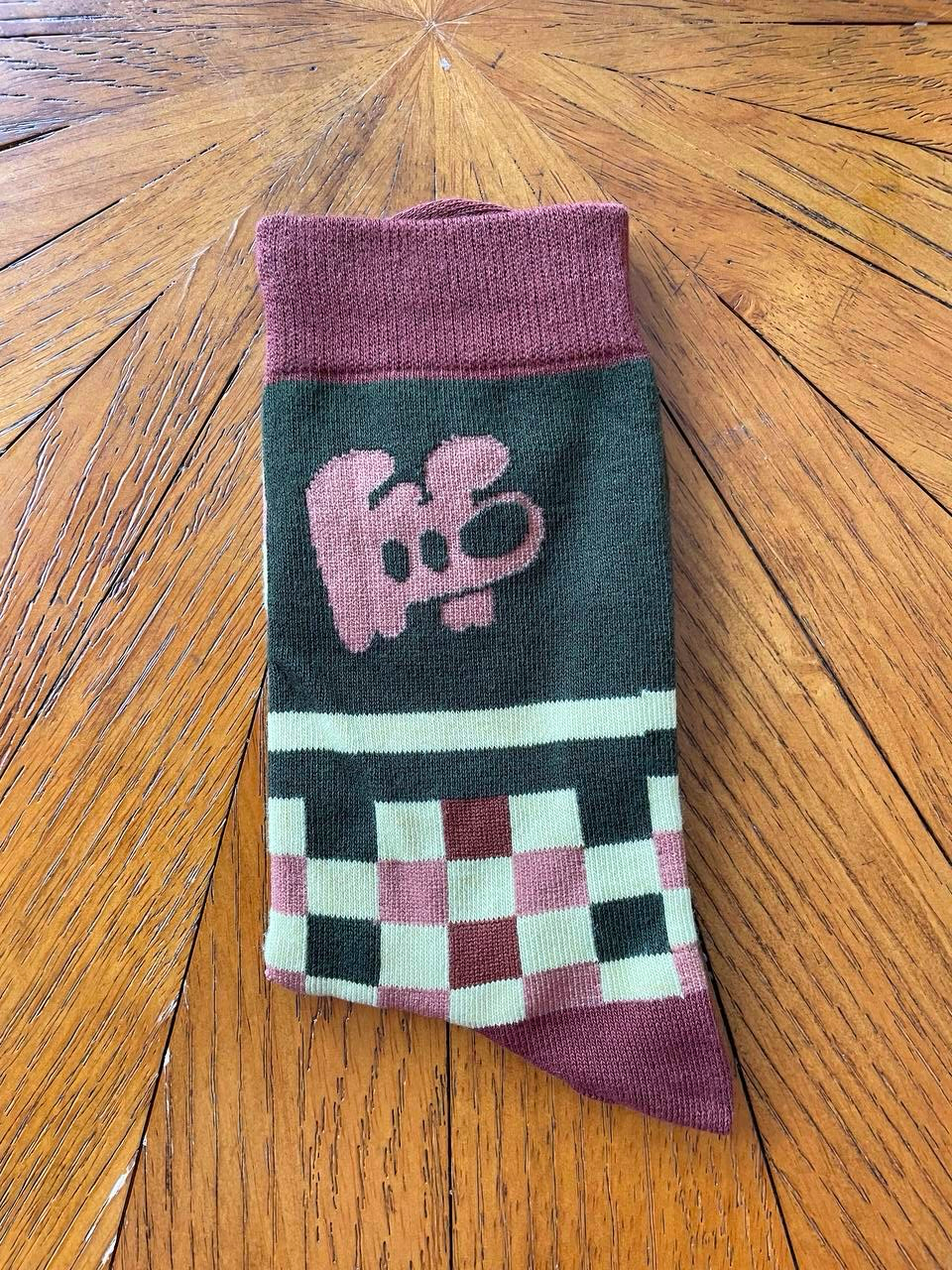 Checkered Pup | Socks