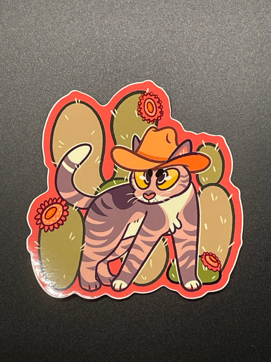 Cactus Cat | Sticker