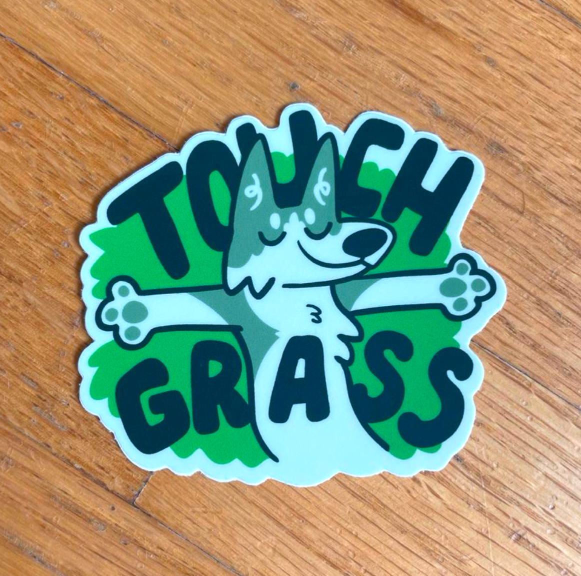 Touch Grass | Sticker