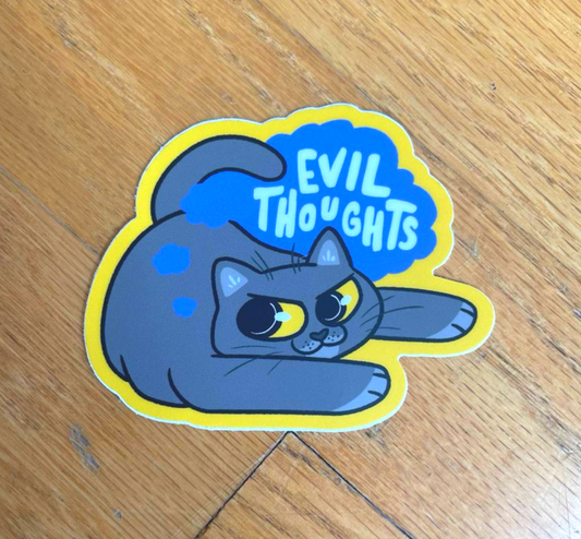 Evil Thoughts | Sticker