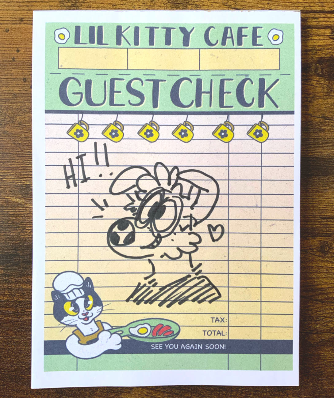 Lil Kitty Cafe | Notepad